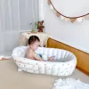 Bathtubs 03 Kid's Inflatable Bathtub Baby Bathtub Indoor Children's Swimming Pool Home Bath Basin Pvc Fence Play Space Room Bath Pool