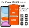 21d 11h 03mm Full Cover Full Lim Hempered Glass Screen Protector för iPhone 12 11 Pro Max XR XS 6 Samsung A01 A11 A21 A21S A31 A1152155