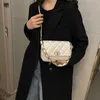 14% OFF Sac de designer 2024 Sacs à main Beibei Shangpin Tendance polyvalente coréenne Lingge Xiang 19 Chaîne Petit carré Épaule unique Diagonal Straddle Femmes