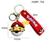 Fashion Cute Anime designs 3D Jewelry KeyChain Different Design PVC Key Ring Accessories 182901