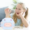 Boîtes mignonnes Piggy Bank Box Nouveauté de mouton Forme Piggy Bank Money Box Table Table Decoration