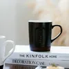 Tassen Büro Unisex Kaffeetasse Holz Isolierte Keramiktasse Einfarbig Geprägte Coffeeware Home Tee Trinken Milch Tassen
