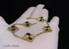 Van Jewelrys Cleef Four Leaf Clover Bracelet 2024 Designer de luxe Perle 4 Feuilles 18k Or Laser Marque Bracelet Charme Bracelets Collier Boucles D'oreilles Bijoux De Mariage