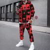 playing Card 3D Printed Men's Tracksuit Set Casual Hoodie And Pants 2pcs Sets Autumn Winter Fi Sweirt Oversized Pullover y4we#