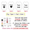 Vests Personality Pet Shirts Puppy Summer Clothes Custom Dog ID Cute Colorful DIY Name Logo Clothing Fashion Pet Clothes