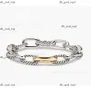 Dy Desginer David Yurma Bracelets Jewelry Braceletシンプルでエレガントな人気のある織物のねじれたロープリングデビッドブレスレット高品質ファッション贅沢な結婚式886