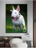 Stitch 5D DIY Bull Terrier Diamant Strass Gemälde Haustier Hund Tier Wandkunst Kreuzstich Stickerei Bild Mosaik Handwerk Home Decor