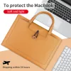 Backpack Laptop Bag 13 13.3 14 Inches Pu Waterproof Laptop Sleeve for Book Air Pro Computer Asus Lenovo Dell Huawei Handbag Briefcase