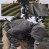 Mäns vattentät softshell Militär taktisk jacka Vinterproof fleece hoodie jacka armé utomhus hiiking vindbrytare kappa a38f#