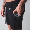 Cott Casual Shorts Men Gym Fitn Bermuda Summer chuda patchwork krótkie spodnie dna męskie kulturystyka