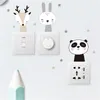 Window Stickers Decorative Home Decoration 10 10cm Wall Animal Sticker Room Cute Decorations Switch