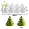 Dorica 8 Cavity 3D Christmas Tree Design Mousse Mousse Pudding Chocolate Morn