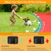 Collars Electric Pet Fence Collars for Stubborn Dogs Inground/Aboveground Pet Boundary Containment System Covers up to 1/2 Acre