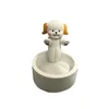 Świecowe uchwyty na Design Holder Cartoon do pokoju w kuchni Kitten Kitten Dog Candlestick Dekoracja