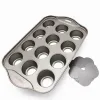 Stampi Stampo da forno rimovibile in acciaio inossidabile Mini Muffin Cupcake Stampo per torta Vassoio Bakeware Cupcake Pan Cucina Pasticceria Accessori per la cottura