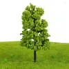 Garden Decorations Model Trees Landscape Layout Props Scenery Simulation Artificial Display Mini Plastic Railway Resin 10pcs