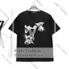 Vlon Designer Chest Letter Laminerad tryck Kort ärm High Street Löst överdimensionerad Casual T-shirt Pura Cotton Tops för män och kvinnor M-3XL 788