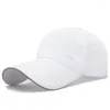 Ball Caps Baseball Cap Men Women Summer Sunscreen Sports Quick Drying Outdoor Reflective Night Hat Female Travel Casquette Gorro