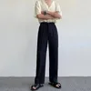 Luzhen tubo solto 2024 nova reta fi casual coreano terno calças masculinas cor sólida elegante na moda calças bonitas f7ff97 k4kQ #