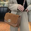 Diagonal Bag designer Brand och ny känsla hög enkel axelkedja kvinnors väska läder crossbody trendig