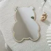 Miroirs en forme de lapin et d'ours, ornements en acrylique, artisanat de dessin animé, accessoires Photo, chambre de bébé et d'enfant, décoration nordique pour la maison