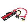 NY 2024 VER009S PCI-E RICER CARD 009S PCI Express PCIe 1x till 16x Extender 0,6 M USB 3.0 CABLE SATA till 6PIN POWER FÖR VIDEO CARD1. Extender kabel för grafikkort