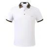 Marque d'été vêtements de luxe Polos de créateur hommes Polo décontracté mode impression broderie t-shirt haute rue hommes Polos