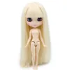 Glacé DBS Blyth poupée série NoBL0510 cheveux blonds peau blanche corps articulaire Neo 16 bjd ob24 anime fille 240311