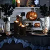 Dekoracja imprezowa Halloween Decor Tope Candle Cluster z 3 lekką żywicą rzemiosła do ciała atmosfera prezent Decorati