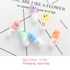 6 Pcslot Capsules Styling Highlighter Vitamin Pill Highlight Marker Color Pens Office Stationery School Supplies 240320