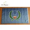 Accessories Federated States of Micronesia Pohnpei State Flag 2ft*3ft (60*90cm) 3ft*5ft (90*150cm) Size Decorations for Home Banner