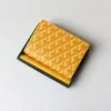 Luxury Designer Card Holder Mini Wallet For Men and Women Coin Purse Passport Kreditkort Hållare Fashion Plaid Style Clutch Bag Pocket Organizer Mens plånbok