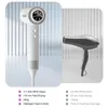 LESCOLTON Hair Dryer Ionic Blow Dryer 110000 RPM Brushless Motor 1600W Powerful High Speed LED DisplayFast DryingLow Noise 240314