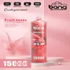 Original Bang Shisha 15000 Züge Einweg-Vape-Stift 15.000 Puff-Kartuschen Pod 600 mAh wiederaufladbarer Akku LED-Lichtfarben-Kit Bang-Box 12.000 15.000 Puffs 20.000 Bang King 15.000