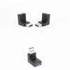 2024 Upper Elbow USB 3.0 Male To Female Right Angle Data Extension Computer Adapter L Type 90 Male To Female USB Adapter