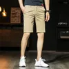 Männer Shorts 2024 Sommer Druck Jugend Mode Freizeit Slim Fit Reine Baumwolle Atmungsaktive Druck Capris Große Hosen Casual Kurze