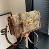 Designer Handbags for Women Popular Small Bag in and New High-end Texture Crossbody Single Shoulder Underarm Square