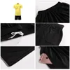 style Soccer Referee uniform professional soccer referee shirts Football Jersey black yellow green 240320