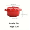 1pc Cast Iron Pot with Lid, Multifunctional Rice Enamel Non Stick Pot, Used Stewing, Soup Making, Cooking, for Oven, Induction Cooker, Halogen and Gas, Electric