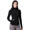 LU Yoga Jacket Women's Define Workout Sport Coat Fitness Jacket Sports Quick Dry Activewear Top Solid Zip Up Sweatshirt Sportwear Hot Sell