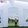 Free Express 10x10x5mH (33x33x16.4ft) White Color Gaint Inflatable Tent Advertising Events Blow up Party Tent Toys sports