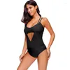 Kvinnors badkläder Bikini 2024 Sexig liten Black Chest Push-up Lace Jacquard Blus Swimsuit 2 Piece Set Bathing Suit Women