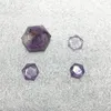 Colares Pingente de Alta Qualidade Cristal Estrela de David Natural Ametista Sem Buraco Ametrino Hexagrama Gemstone Magen Cura