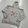 JNCO Hoodie Y2K Pullover Sweatshirt Mens Harajuku Hip Hop Lucky 7 Grafiska broderier Överdimensionerade gotiska kläder 240321