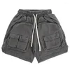 Herren-Shorts, taktische Overalls mit mehreren Taschen und Reißverschluss, mit schwerem Gewicht