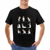 Jack Russell Terrier Yoga T-shirt maglietta anime per uomo v1qJ #