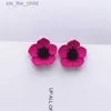 Stud New Design Fashion Jewelry Elegant Flower Earrings Summer Style Beach Party Statement EarringsC24326