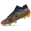 أحذية كرة القدم في المستقبل النهائي FG AG Cleats Supercharged Neymars Soft Leater Relational Training Team Team Violet Asthorto Boots Boots Boots Shoe