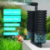 Accessoires Aquarium biochimique éponge filtre électrique Filtration d'eau Aquarium oxygénation bactéries Fishbowl Supplie carbone média bidon