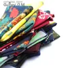 Zakdoeken Bandana's Durag Fashion set bloemenprint pochet 25cm * 25cm heren katoenen handvat hoofddoek dames Hanji Y240326